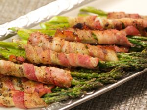 Roasted Asparagus with Bacon